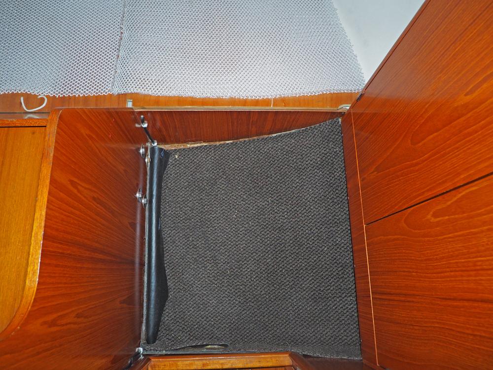 Achterkajuit, Accommodatie